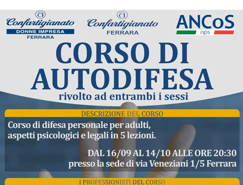 Corso di Autodifesa a Ferrara per adulti