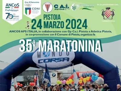 Maratonina di Pistoia 35ima edizione 2024