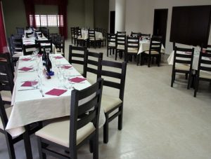 la sala del ristorante