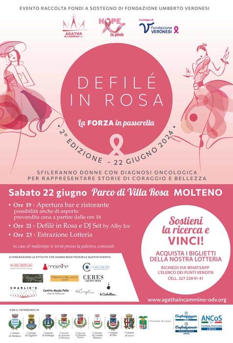 Défilé in Rosa: moda, coraggio e sostegno alla ricerca oncologica