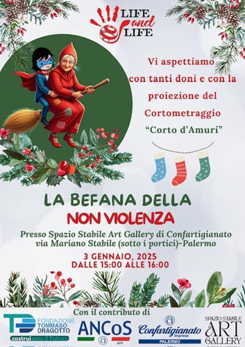 A Palermo la Befana della non violenza