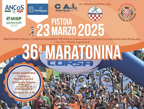 Maratonina Pistoia 2025