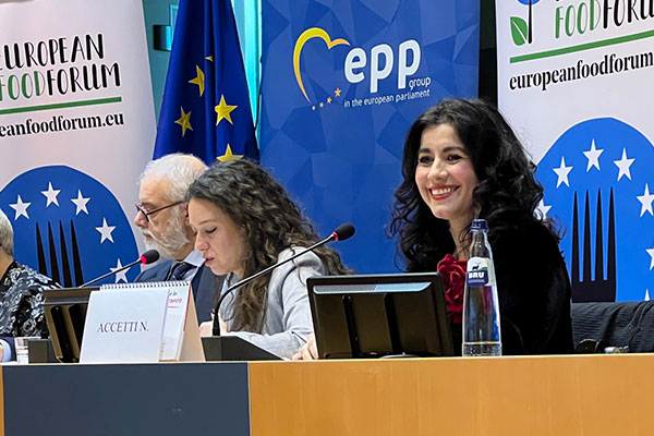 Nadia Accetti a Bruxelles