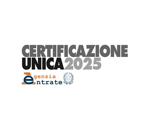 Scadenza invio Certificazione Unica CU2025 al 17 marzo