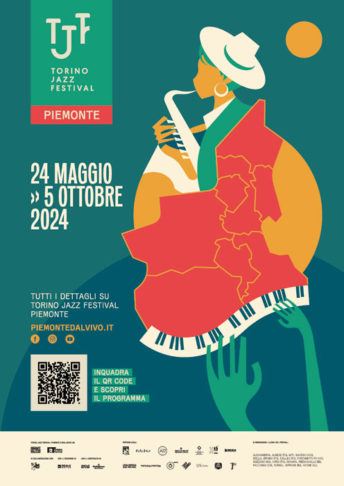 Locandina Torino Jazz Festival Piemonte 2024